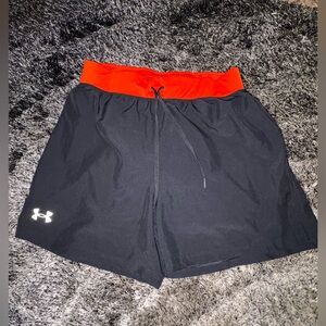 Under Armour Vibrant Red Athletic Shorts